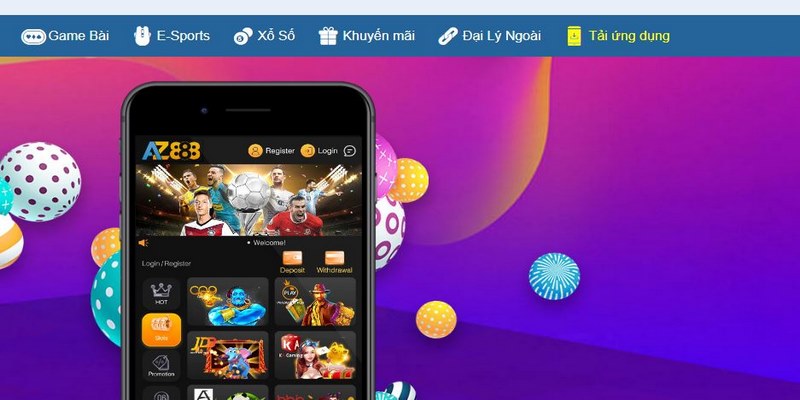 Tải app Az888 giúp nâng cao hiệu quả cá cược trực tuyến